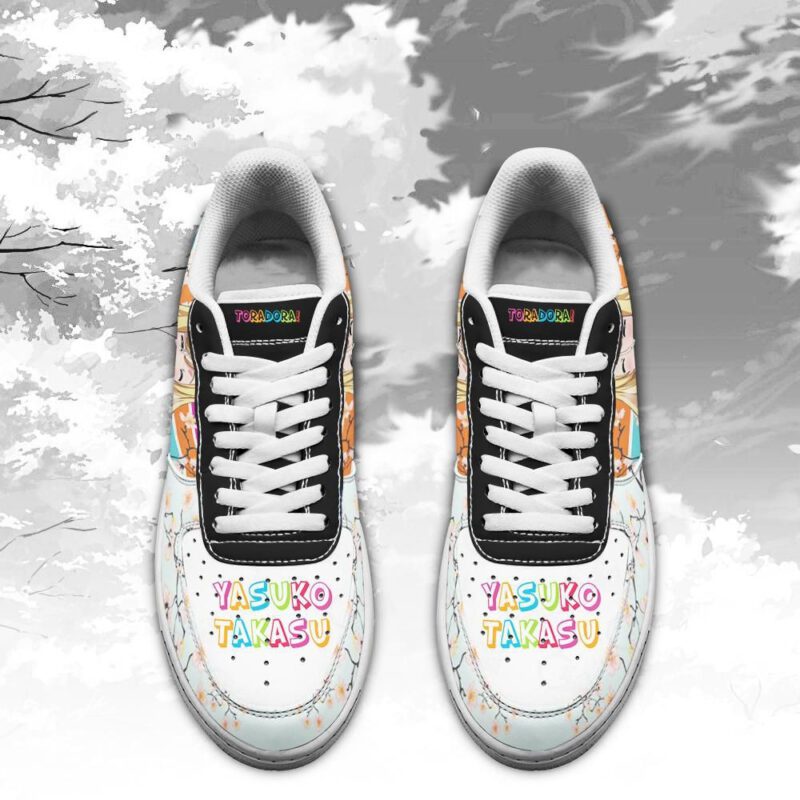 Yasuko Takasu Shoes Toradora Custom Anime Shoes Air Force 1 Sneakers 1