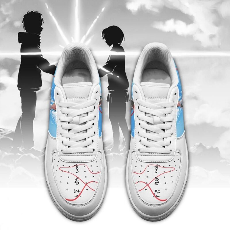 Your Name Shoes Custom Anime Air Force 1 Sneakers 1