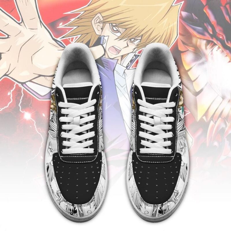 Yugioh Shoes Joey Wheeler Sneakers Yu Gi Oh Anime Shoes Air Force 1 Sneakers 1