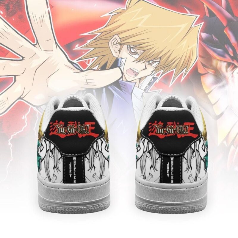 Yugioh Shoes Joey Wheeler Sneakers Yu Gi Oh Anime Shoes Air Force 1 Sneakers 2