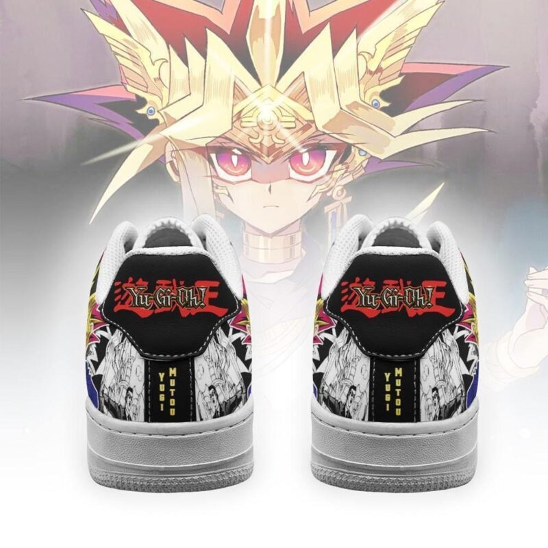 Yugioh Shoes Seto Kaiba Sneakers Yu Gi Oh Anime Shoes Air Force 1 Sneakers 2