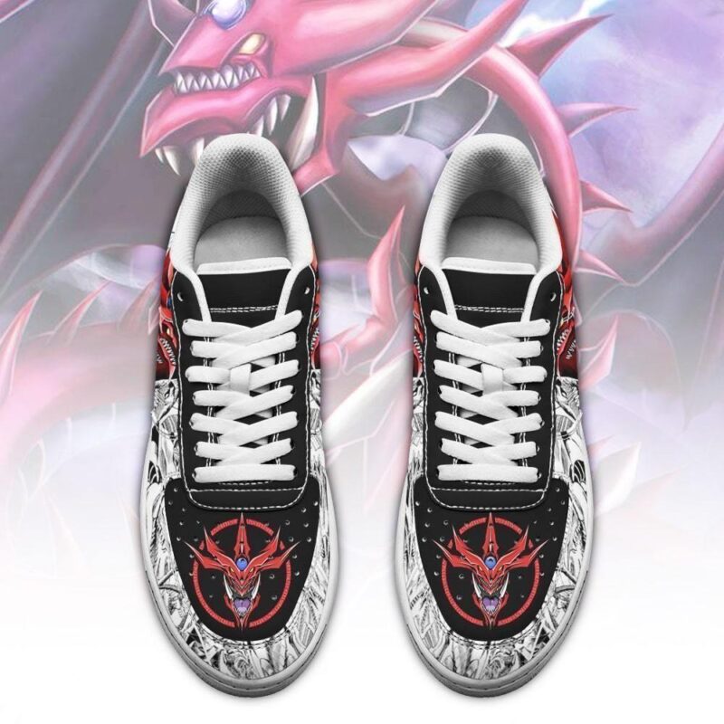 Yugioh Shoes Slifer The Sky Dragon Sneakers Yu Gi Oh Anime Shoes Air Force 1 Sneakers 1