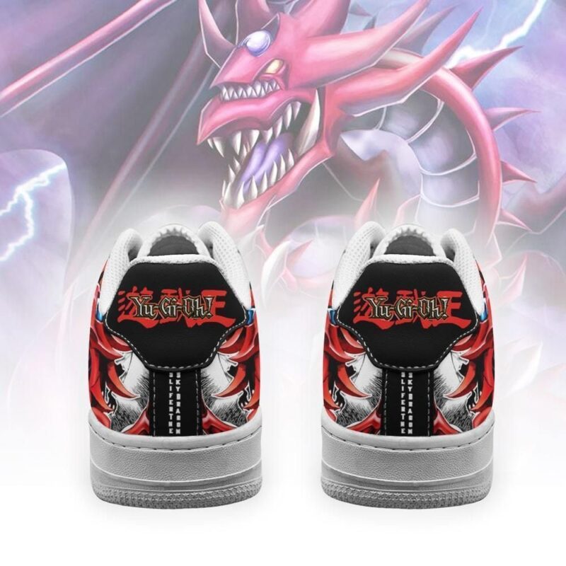 Yugioh Shoes Slifer The Sky Dragon Sneakers Yu Gi Oh Anime Shoes Air Force 1 Sneakers 2