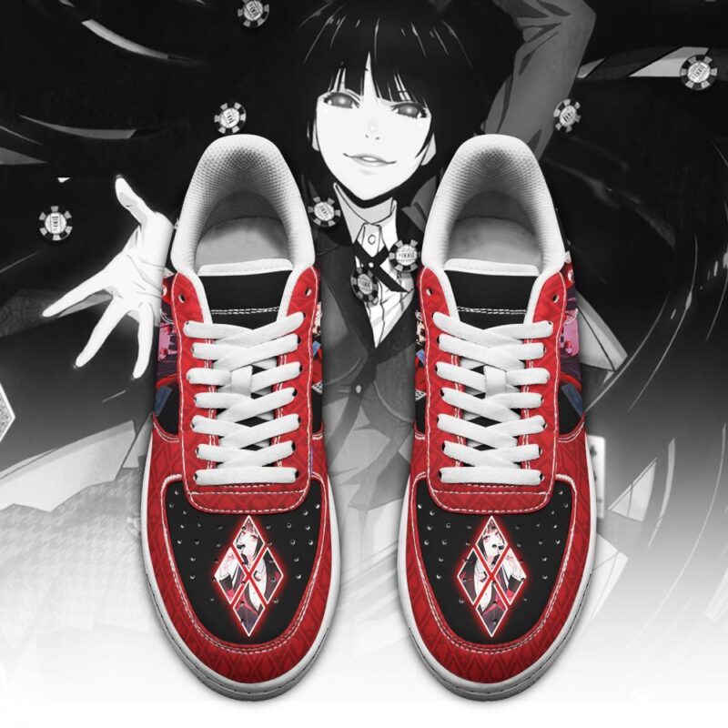 Yumeko Jabami Sneakers Kakegurui Anime Shoes Air Force 1 Sneakers 1