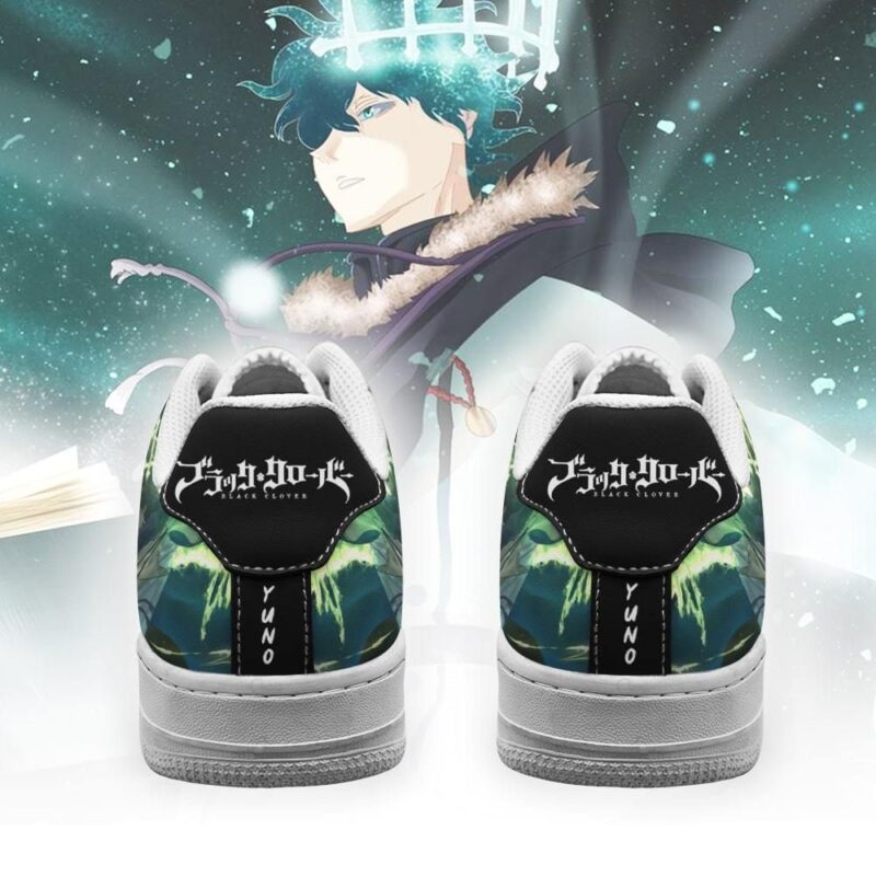 Yuno Sneakers Golden Dawn Magic Knight Black Clover Anime Shoes Air Force 1 Sneakers 1