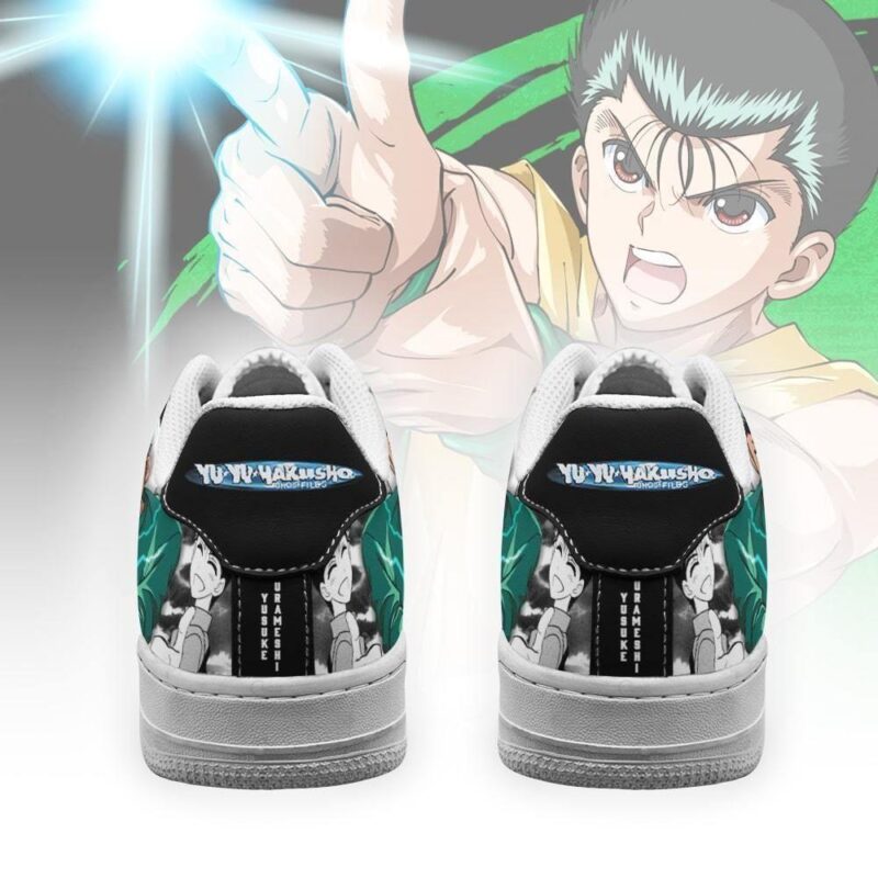 Yusuke Urameshi Sneakers Yu Yu Hakusho Anime Manga Shoes Air Force 1 Sneakers 2