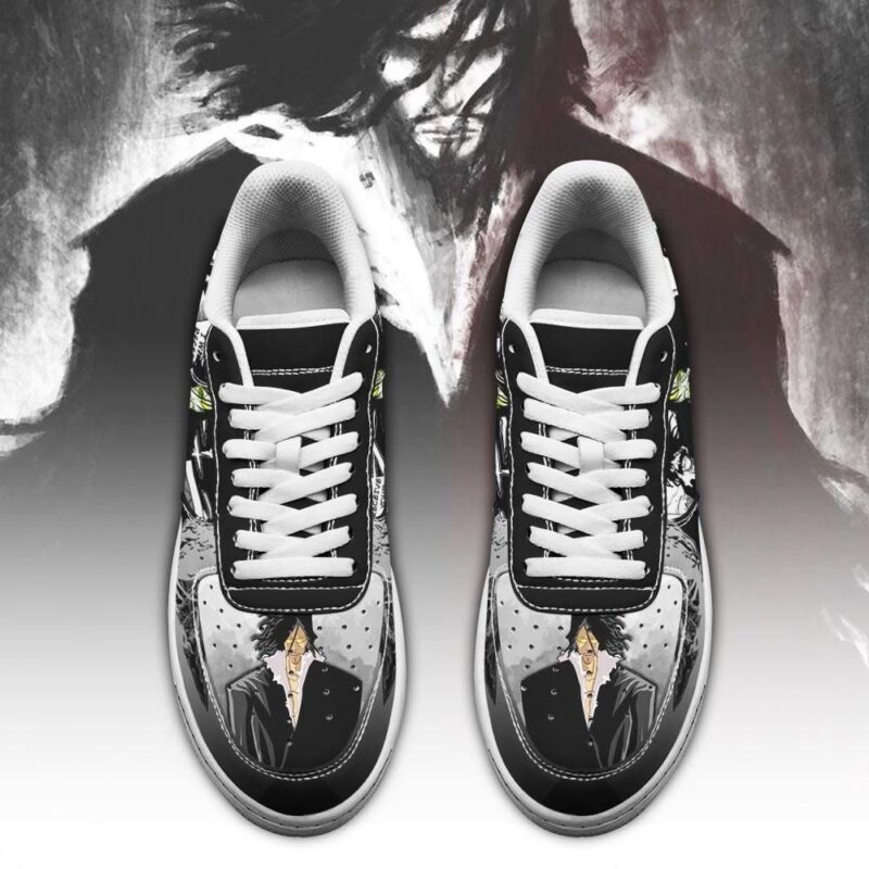 Zangetsu Sneakers Bleach Anime Shoes Fan Gift Idea Air Force 1 Sneakers 1