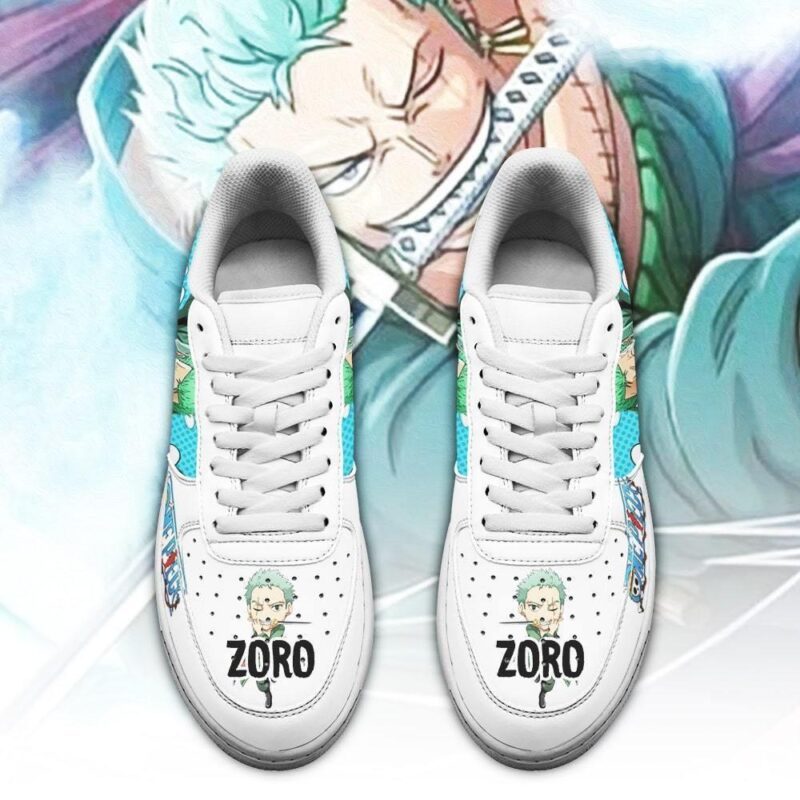 Zoro One Piece Sneakers Custom Anime Shoes Air Force 1 Sneakers 1