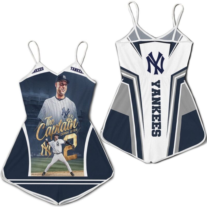 2 New York Yankees Derek Jeter The Captain Romper RJ02042