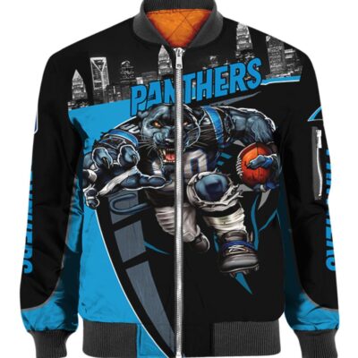 Carolina Panthers Bomber Jacket 709 Sport Hot Trending Hot Choice Design Beautiful BJ01610