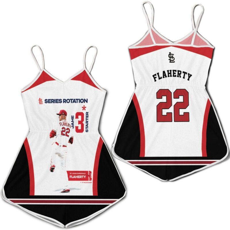 22 Flaherty St Louis Cardinals Romper RJ01979