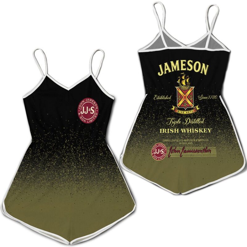 3d bomber - Jameson irish whiskey triple distilled logo for lovers 3d t shirt hoodie sweater Romper RJ05060