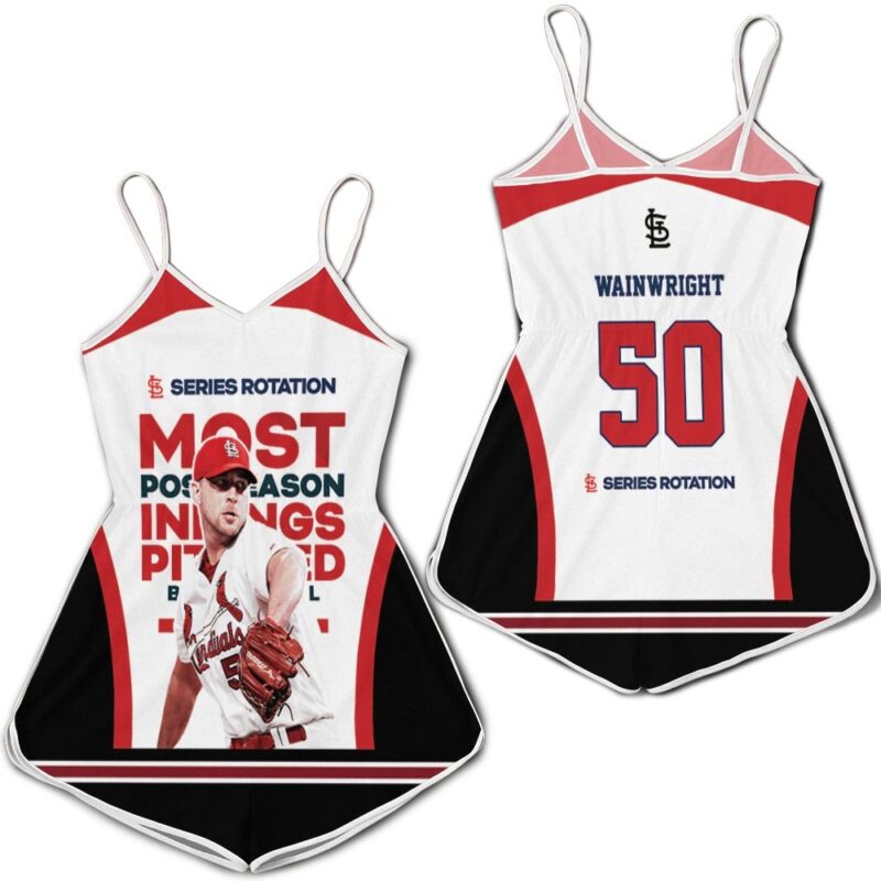50 Wainwright St Louis Cardinals Romper RJ01966