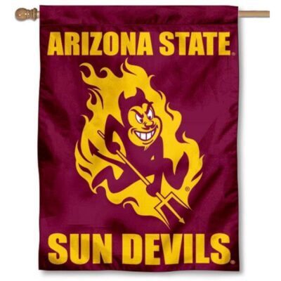 ASU Sun Devil House Flag H0136