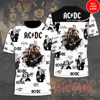 Ac/Dc 3D T-Shirt TS0075