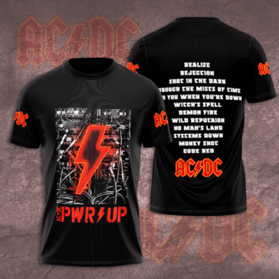 Ac/Dc 3D T-Shirt TS0098