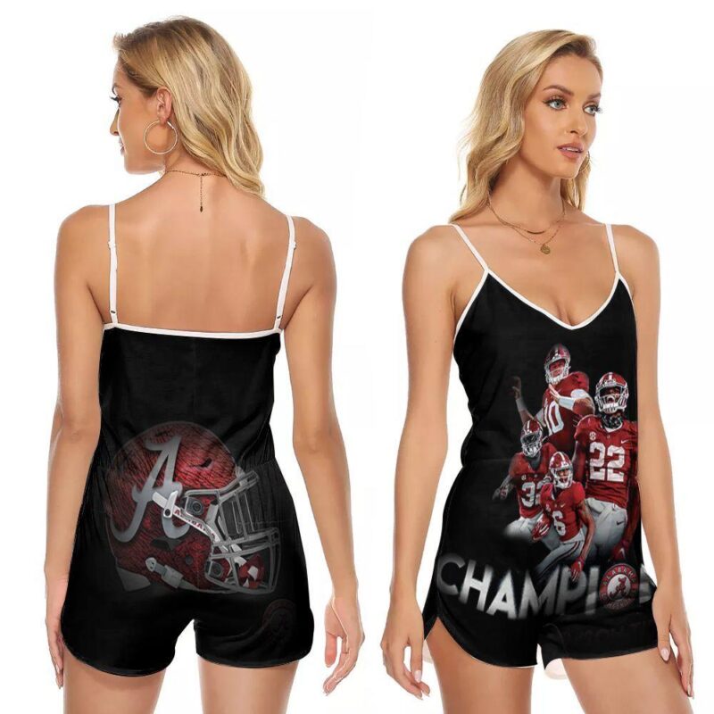 Alabama Crimson Tide Champions Best Of The Best Legends Gift For Alabama Fans 3 V-neck Romper Jumpsuit RJ00951