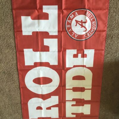 Alabama Crimson Tide ROLL TIDE Banner Flag Wall Flag BF74