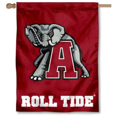 Alabama Vintage Mascot House Flag H0109
