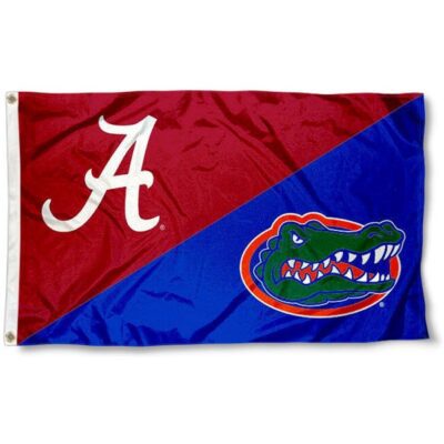 Alabama vs. Florida House Divided 3x5ft Wall Flag Banner Flag Outdoor Flag BF301