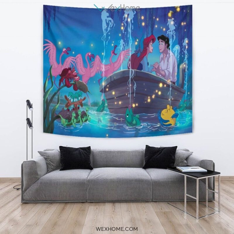 Ariel Cartoon Tapestry Collection 3