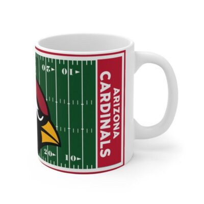 Arizona Cardinals Football Field NFL Mug 4