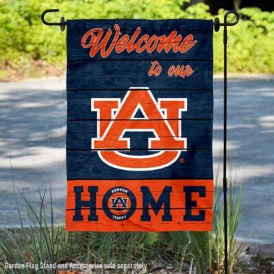 Auburn Welcome To Our Home Garden Flag GF00041
