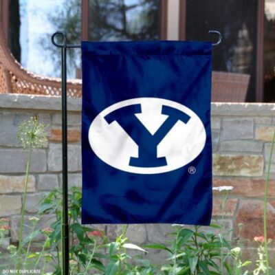 BYU Oval Logo Garden Flag GF00021