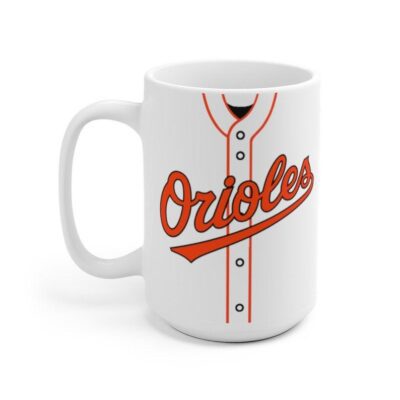 Baltimore Orioles Jersey Mug Baltimore Orioles Baseball Mug MLB Mugs 5