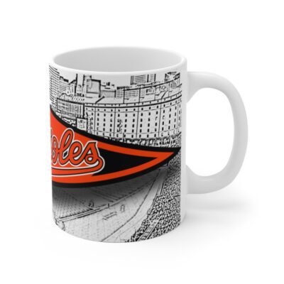 Baltimore Orioles Pennant Mug Baltimore Orioles Mug MLB Mugs 2