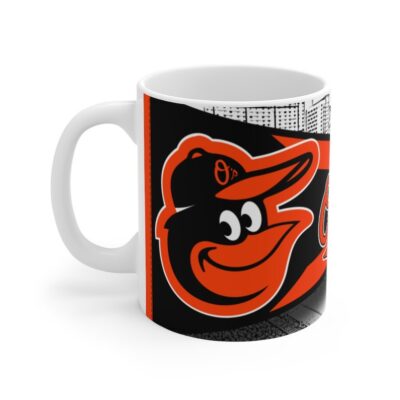 Baltimore Orioles Pennant Mug - Baltimore Orioles Mug - MLB Mugs