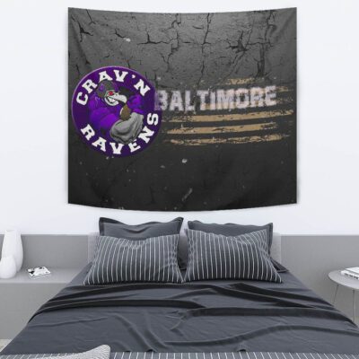 Baltimore Ravens American Football Team Tapestry Crazy Muscle Raven Smiling Broken Grey Wall Tapestry Wall Hanging 2 Baltimore Ravens American Football Team Tapestry Crazy Muscle Raven Smiling Broken Grey Wall Tapestry Wall Hanging 2