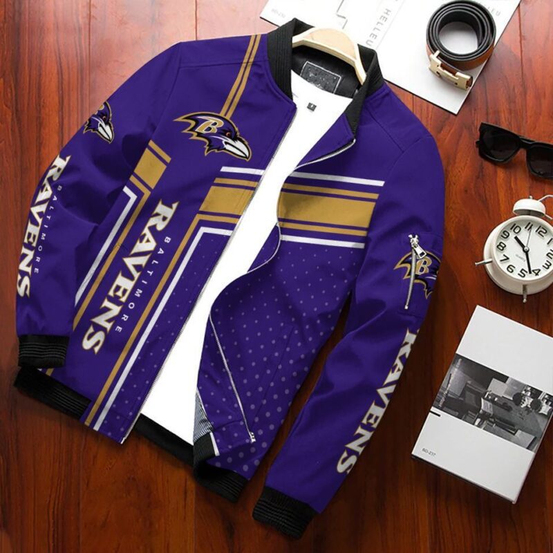 Baltimore Ravens Bomber Jacket 128 Sport Hot Trending Hot Choice Design Beautiful BJ02343
