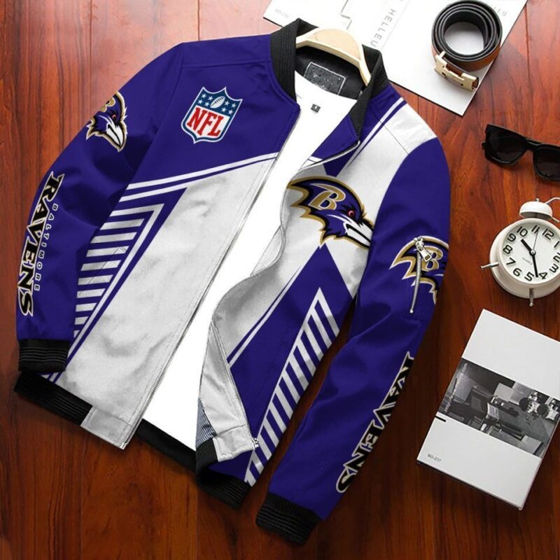 Baltimore Ravens Bomber Jacket 352 Sport Hot Trending Hot Choice Design Beautiful BJ02346