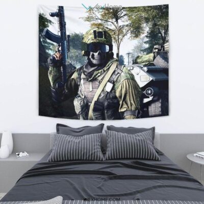 Battlefield 4 Tapestry For Gamer Fan Gift 2