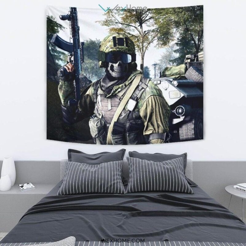 Battlefield 4 Tapestry For Gamer Fan Gift 2