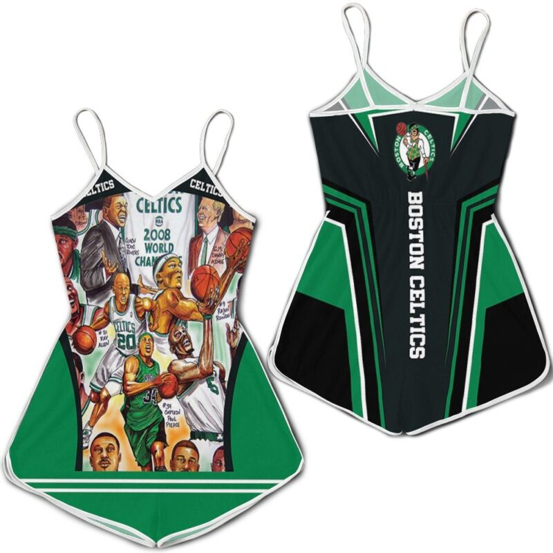 Boston Celtics 17th World Champions Romper RJ05017