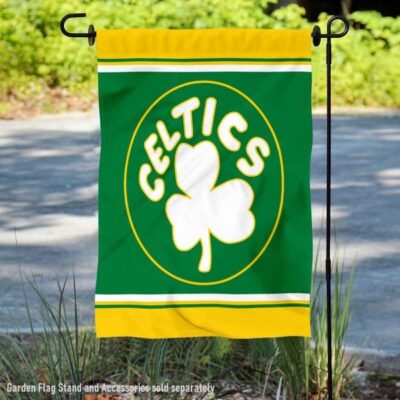 Boston Celtics Retro Hardwood Classics Double Sided Garden Flag GF00976