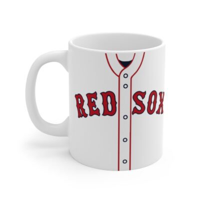 Boston Red Sox Jersey Mug - Boston Red Sox Baseball Mug - MLB Mugs