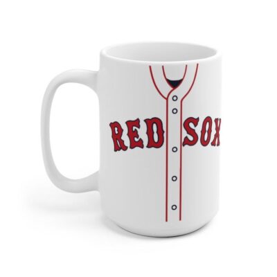 Boston Red Sox Jersey Mug Boston Red Sox Baseball Mug MLB Mugs 5