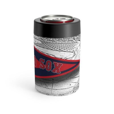 Boston Red Sox MLB Pennant Stainless Steel Can Holder 3
