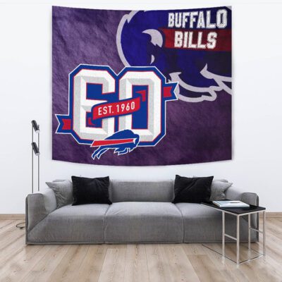Buffalo Bills American Football Team Tapestry Blue Strongest Buffalo Fighting Est 1960 Text Tapestry Wall Hanging 3 Buffalo Bills American Football Team Tapestry Blue Strongest Buffalo Fighting Est 1960 Text Tapestry Wall Hanging 3