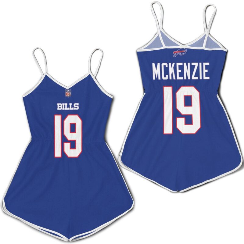 Buffalo Bills Isaiah McKenzie #19 NFL Legend Player American Football Game Royal Gift For Bills Fans Romper Jumpsuit RJ05242