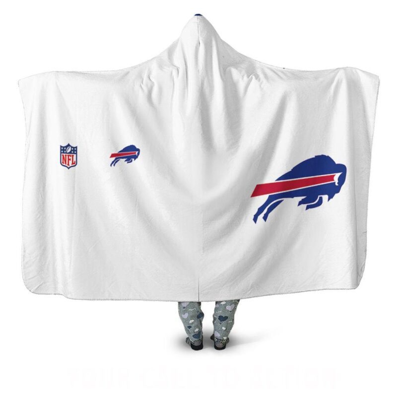 Buffalo Bills Nfl Bomber Jacket 3d Hooded Blanket BJ01344