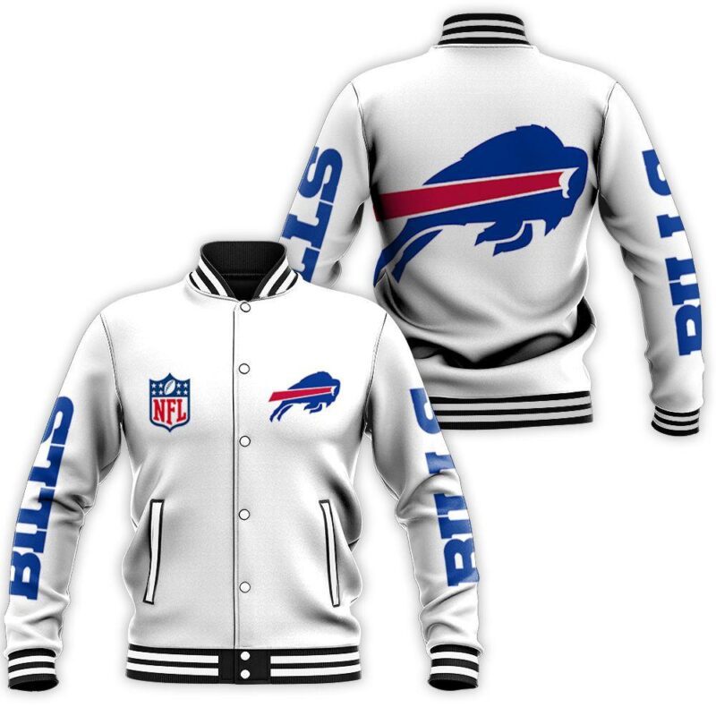 Buffalo Bills Nfl Bomber Jacket 3d jersey Baseball Jacket BJ01380