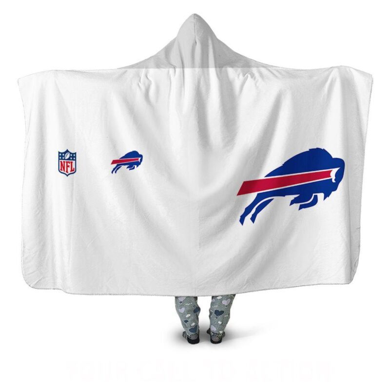 Buffalo Bills Nfl Bomber Jacket 3d jersey Hooded Blanket BJ01267