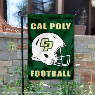 Cal Poly Mustangs Helmet Yard Garden Flag GF01383
