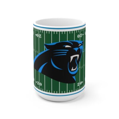 Carolina Panthers Football Field NFL Mug