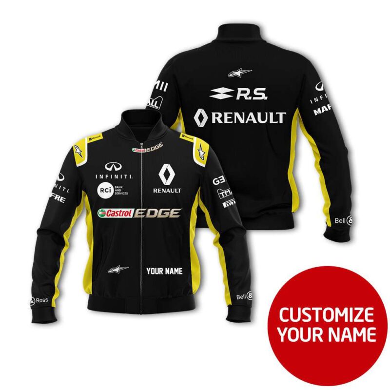 Castrol Edge Auto Racing Team Costume Personalized Design Gift With Custom Name For Edge Fans Bomber Jacket BJ03882