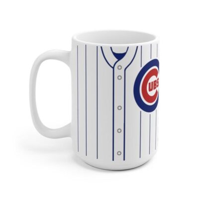 Chicago Cubs Jersey Mug Chicago Cubs Baseball Mug MLB Mugs 5